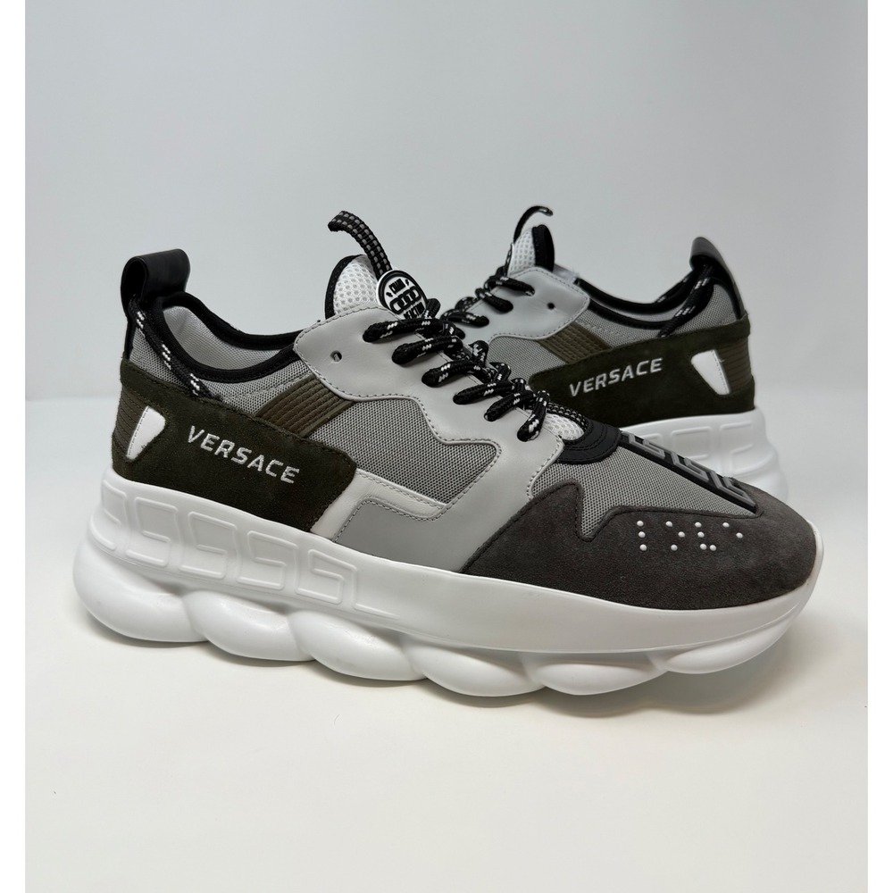 Versace Chain Reaction 2 Sneaker Grey Size 12 US 45 EU